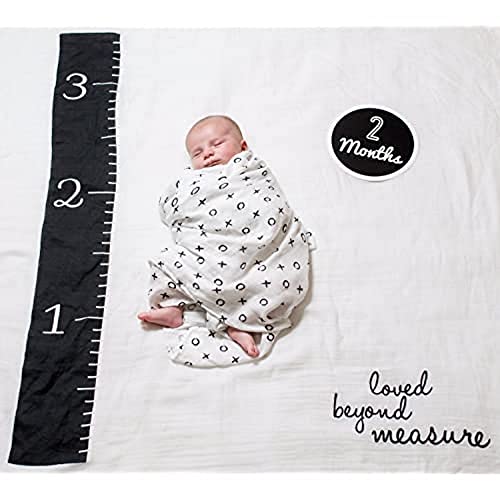 lulujo Baby Baby 's First Year Meilenstein Decke und Karten Set Loved Beyond Measure von Lulujo