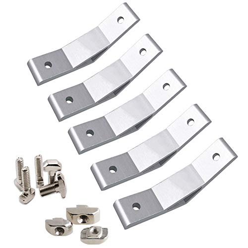 Luluxing 45 Grad 90 Grad 135 Grad 3030 Aluminium Profil Winkel Halterung Zubehör 5 Stück (135 Grad) von luluxing