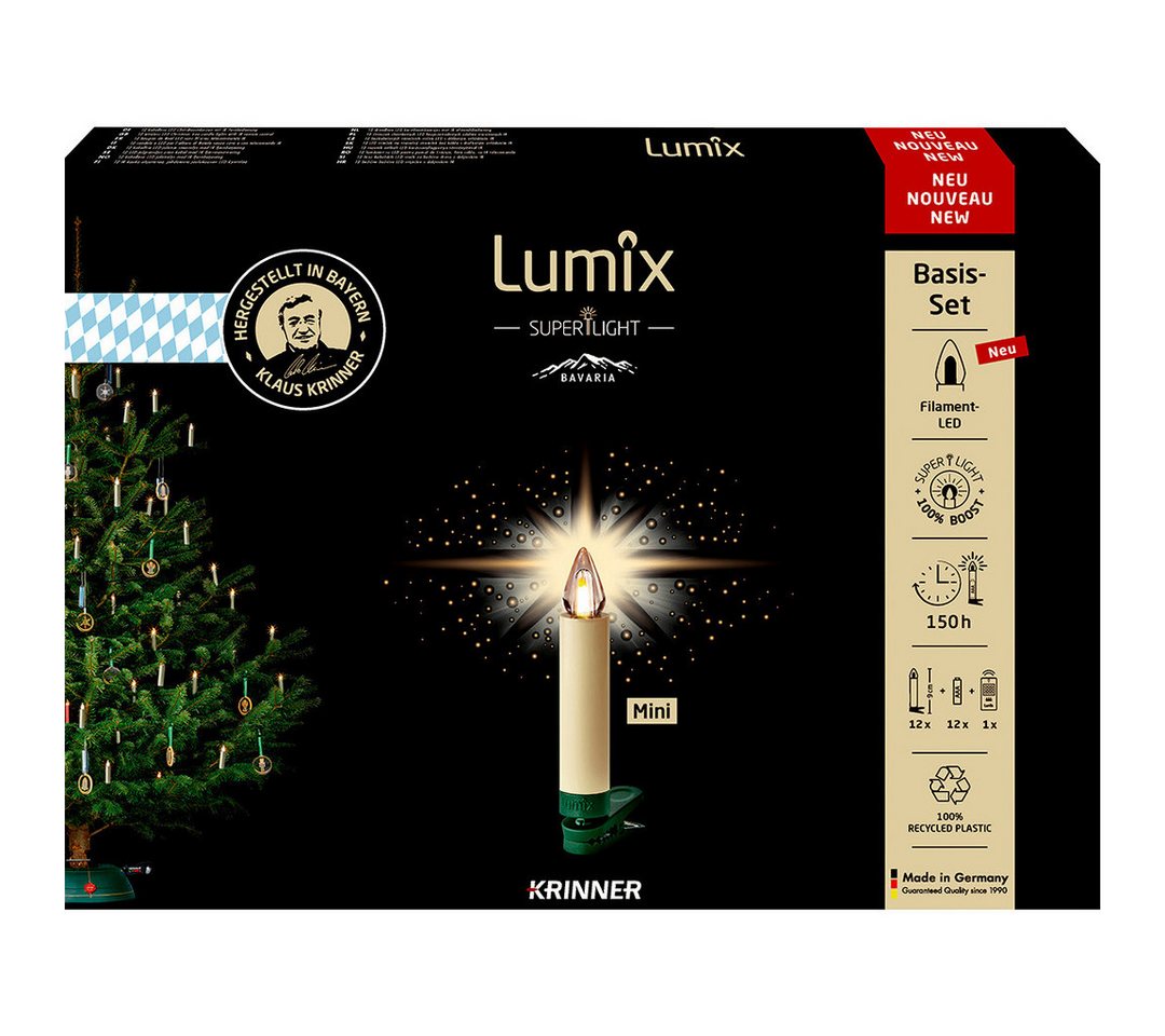 lumix LED-Christbaumkerzen LUMIX SuperLight Bavaria Flame Mini Basis lumix LED-Christbaumkerzen LUMIX SuperLight Bavaria Flame Mini Basis von lumix