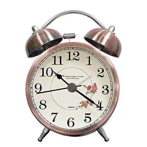 lunaoo Wecker Analog Ohne Ticken Geräuschlos, 3.5 Inch Retro Wecker Lautlos Doppelglockenwecker Lauter Wecker Nostalgie Kinderwecker mit Nachtlicht lunaoo Wecker Analog Ohne Ticken Geräuschlos, 3.5 Inch Retro Wecker Lautlos Doppelglockenwecker Lauter Wecker Nostalgie Kinderwecker mit Nachtlicht von lunaoo
