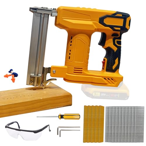18 GA Akku-Nagelpistole für Dewalt 20 V Akku, 2-in-1 elektrischer Nagelgerät mit 1000 Nägeln und 500 Heftklammern für Holzschreinerei 18 GA Akku-Nagelpistole für Dewalt 20 V Akku, 2-in-1 elektrischer Nagelgerät mit 1000 Nägeln und 500 Heftklammern für Holzschreinerei von luolety