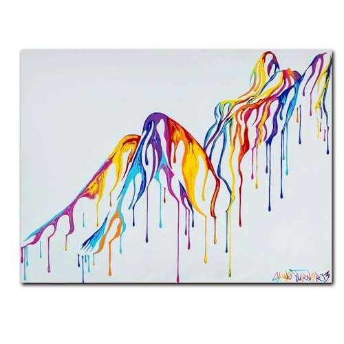 Linie Frauen Leinwand Malerei Pop Art Bunte Abstrakte Sexy Druck Wandkunst Bild Heimtextilien for Wohnzimmer Dekor Rahmenlos(Color:A,Size:60x90cm no frame) von luose