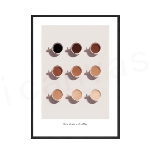 Moderne Küche Bäckerei Wandkunst Bilder Kaffee Tönen Poster Toast Print Canvas Malerei Nordic Interieur Wohnkultur(Color:C,Size:40x50cm No Frame) von luose