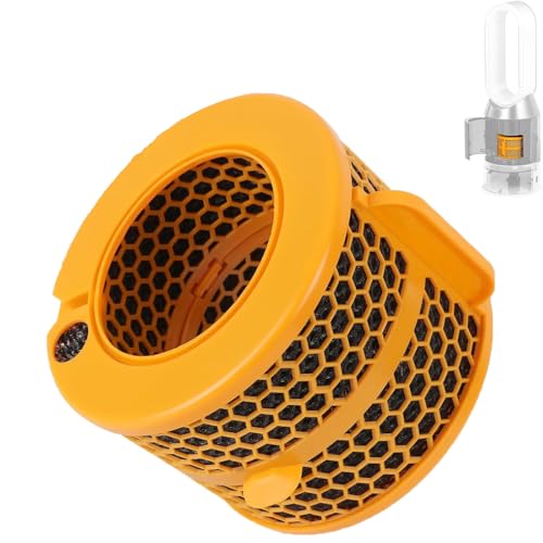Luftreiniger-Filter Kohlefilter Kohlefaserfilter Ersatz Verdunster 970718-01 Luftreiniger Ersatzteile Zubehör für Dyson Luftreiniger Humidify+cool PH01 PH02 PH03 PH04 PH3A(Orange,1 Stück) von lurora2021