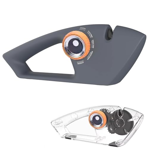 Messerschärfer 5-In-1 Manuelle Messerschleifer Messerschleifer Manuelle Messerschleifer Messerschärfer Profi Messerschleifer 5 Winkelverstellung Wolframstahl für Feinschliff Knife Sharpener von lurora2021