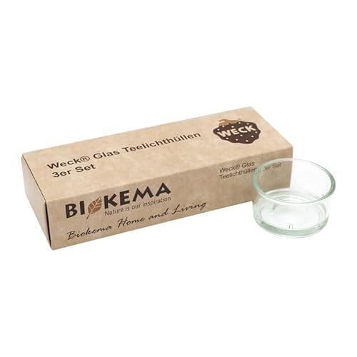 luterna Glas für Teelichter ohne Aluminiumhülle, BIOKEMA, wiederverwendbar, Größe für Teelichter mit Ø38 mm, 3 Stück pro Verpackung luterna Glas für Teelichter ohne Aluminiumhülle, BIOKEMA, wiederverwendbar, Größe für Teelichter mit Ø38 mm, 3 Stück pro Verpackung von luterna