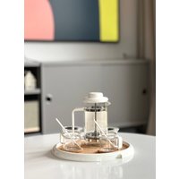 Unbenutzte Seltene Mini Vintage Weiße 80Er Jahre Bodum Espresso Set, Mini White Picard Tassen, Star Trek Tng Tasse, Geschenk Für Kaffeeliebhaber von luvieduvievintage