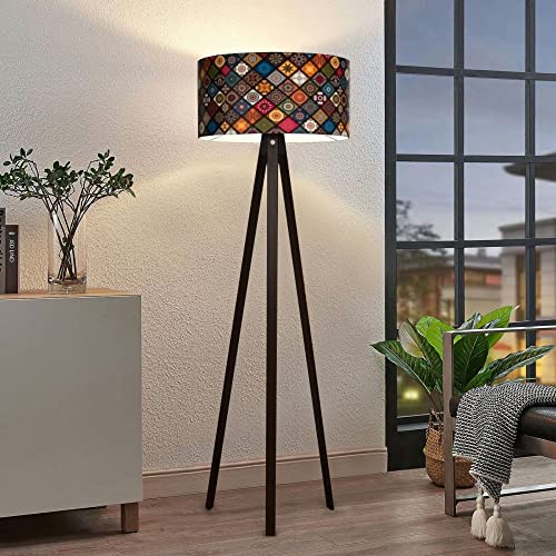 lux.pro Stehleuchte Newport Standlampe 1 x E27 Stehleuchte für Wohnzimmer Schlafzimmer Mehrfarbig von lux.pro