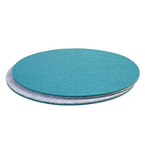 luxdag Filzuntersetzer für Gläser & Tassen (Farbe & Größe wählbar) - Untersetzer für Getränke zweifarbig - Tischschoner für Küche, Wohnzimmer & Bar von luxdag