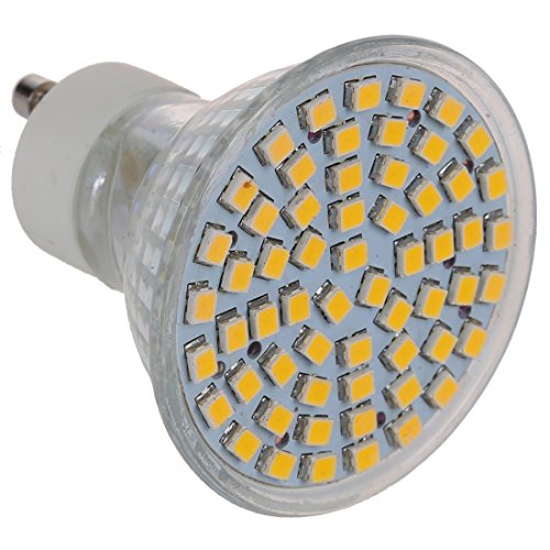 luxurious 4 Stuecke 4W Warmweiss 60LEDs 3528 SMD LED Lampe Spot Strahler Birne von luxurious