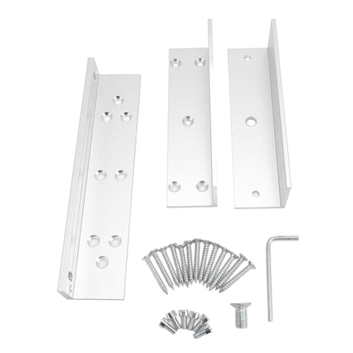 180KG load bearing aluminum alloy internal door electromagnetic lock installation bracket Z shaped L shaped universal bracket suitable for electromagnetic lock installation 180KG load bearing aluminum alloy internal door electromagnetic lock installation bracket Z shaped L shaped universal bracket suitable for electromagnetic lock installation von lvifloae