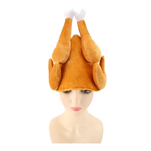 2 -teiliges Truthahn Kostüm Erwachsener Plüsch Braten Truthahnhut Set Party bevorzugt Neuheit Hats Braten Hut ideal für Thanksgiving und Halloween -Kostüme Kostüme Kostüme. 2 -teiliges Truthahn Kostüm Erwachsener Plüsch Braten Truthahnhut Set Party bevorzugt Neuheit Hats Braten Hut ideal für Thanksgiving und Halloween -Kostüme Kostüme Kostüme. von lvifloae