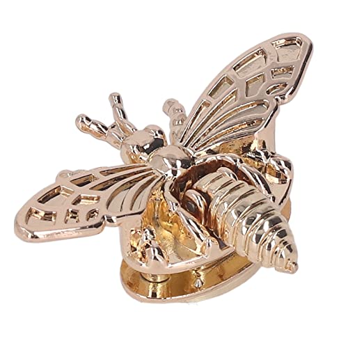 3 -teilige Schnalle rotierendes Schloss flaches goldenes Bienenform -Form Legierungsmaterial Rotatierbares Design Multifunktionales Hauszubehör DIY Dekorative von lvifloae
