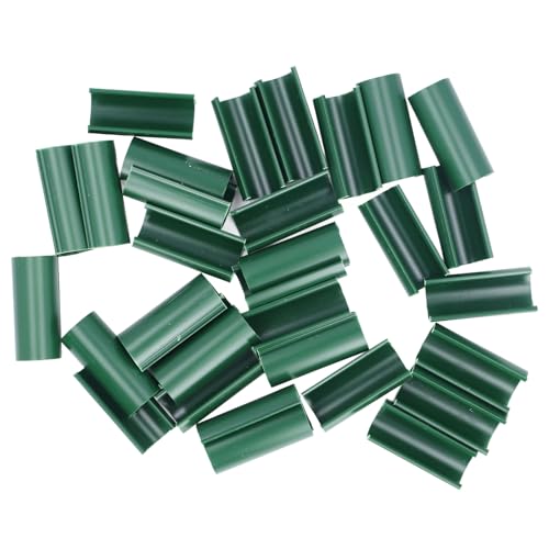 32PCS PVC Pipe Summer Clamp, Pipe Greenhouses Row Covers Pool Cover Clips Shelters Suitable for Greenhouse Film, Netting, Sunshade, Tarpaulin, Etc.(2.4 Inch Long) von lvifloae