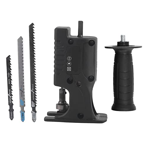 3pcs revoziatieren Sägeadapter Elektrisches Bohrumwandlungs -Kit ABS Materialiener Sägeklingen für Holzmetallkastzstoffschnitte von lvifloae
