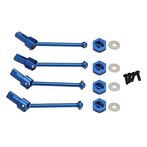 4 -Pack -Aluminium -Vorderantriebswelle CVD -Set für Latrax Teton 1 18 Desert Prerunner RC Car Blue Leichtes Design Verbesserter Antriebseffizienz und Haltbarkeit (Blau) von lvifloae