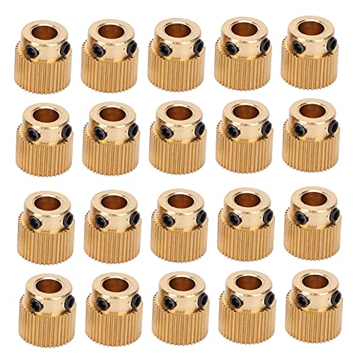 40 Zähne Messing -Vorschubgetriebe Zahnrad -Druckerteile für Cr 10 CR 10s S4 S5 Ender 3 Ender Pro 3 V2 Feeder Textile Machinery Automatisierungsausrüstung Teile 20 Stcs 40 Zähne Messing -Vorschubgetriebe Zahnrad -Druckerteile für Cr 10 CR 10s S4 S5 Ender 3 Ender Pro 3 V2 Feeder Textile Machinery Automatisierungsausrüstung Teile 20 Stcs von lvifloae