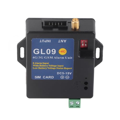 4G 3G GSM Global Alarm System 8 Channel Intelligentes Sicherheitsmodul Unterstützung Low Power Remote App -Einstellung Überwachung für Home Warehouse unbeaufsichtigt (Version) von lvifloae