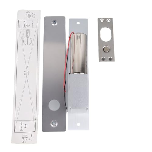Aluminium Motorized Drop Latch DC 12V 2Wire Fail Safe Electronic Latch für Bürogebäude Warehouse Server Room Verzögerte Niedertemperaturzugriffskontrollsystem von lvifloae