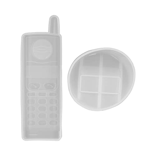 Betonformform Harz Tablett Platte geformtes Silikon süßes Mobiltelefon Harzmodell Harzgussmodell Silikon für DIY -handgefertigte Ornament Concrete Dish Lagers Art Craft Home de de Betonformform Harz Tablett Platte geformtes Silikon süßes Mobiltelefon Harzmodell Harzgussmodell Silikon für DIY -handgefertigte Ornament Concrete Dish Lagers Art Craft Home de de von lvifloae