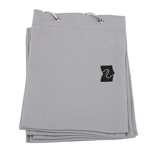 Blank Fabric Sketchbook 12 Seiten Leinen gefaltete tragbare Reisejournal Journal Fabric Planer Notebook Nadelpoint Book zum Zeichnen des Schreibens hervorragend für von lvifloae
