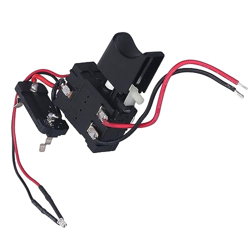 Drill Trigger Switch Speed Control Switch im Uhrzeigersinn/gegen den Uhrzeigersinn stabile Geschwindigkeitseinstellung reversible Leistung stabil mit Beleuchtung 7.2~24 V DC Drill Trigger Switch Speed Control Switch im Uhrzeigersinn/gegen den Uhrzeigersinn stabile Geschwindigkeitseinstellung reversible Leistung stabil mit Beleuchtung 7.2~24 V DC von lvifloae