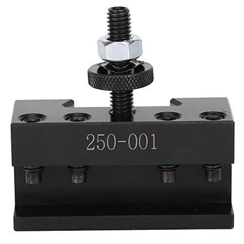 LVIFLOAE 250 001 Schnellwechselnde Werkzeugpost hoher Kohlenstoffstahl CNC -Drehwerkzeughalter Langable Bearbeitungszubehör zum Drehen und Mechanikverarbeitung (250-001) von lvifloae