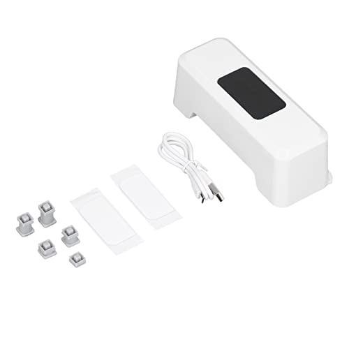 Less Flushing Smart Toilet Upgrade Accessory Infrared Sensor Automatic Flusher 0.25S Ultra Fast Response USB Charging Easy Installation Suitable for Home and Office Toilets (Weiß) von lvifloae