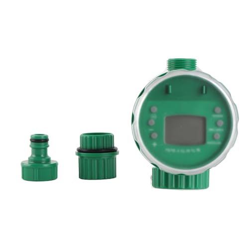 Lvifloae Digital Garden Bewässerung Timer Automatische Bewässerungscontroller Sprinkler -Timer -Wasseranlage mit digitalem Display G1 2 Faden programmierbar für Rasenflächhaus (Ich Standard) von lvifloae