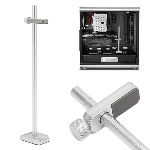 Lvifloae Graphics Card Halter Aluumlegierung vertikalem Magnet Design Slide Einstellbarer Grafikkartenhalter GPU Support Universal Graphics Card Anti Sag Holder von lvifloae