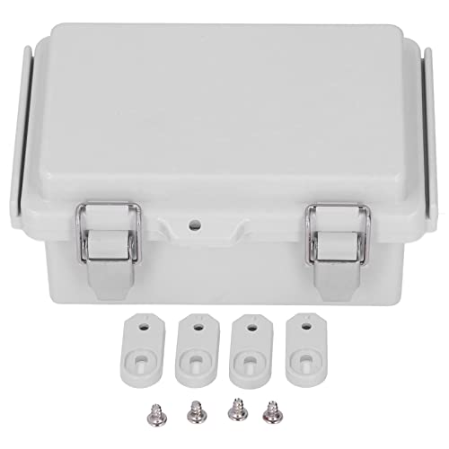 Lvifloae Outdoor Junction Box Elektrische Verbindungsbox ABS IP67 Nennstaub und Gehäuse mit Scharnier -Deckelmontageplatte und Wandhalterung für Stromprojekte Lvifloae Outdoor Junction Box Elektrische Verbindungsbox ABS IP67 Nennstaub und Gehäuse mit Scharnier -Deckelmontageplatte und Wandhalterung für Stromprojekte von lvifloae