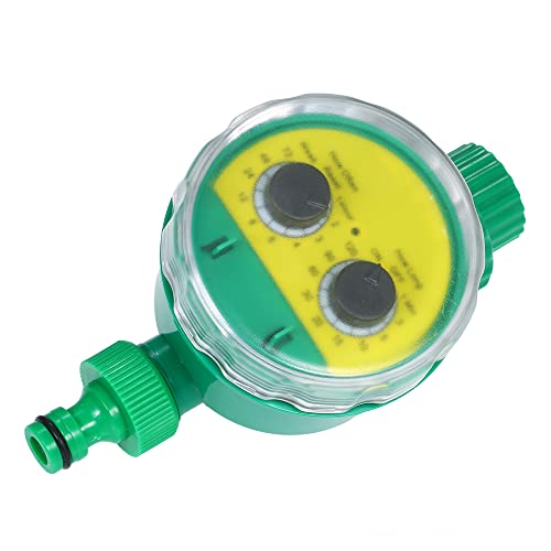 Outdoor Automatische Sprinkler -Bewässerungs -Timer Dual Disc Dual Outlet Sprinkler Controller Gartenfarm Rasenflächenschlauch Filter Wasseranstellung Handbuch Komponente Keine (UK Faucet Connection) von lvifloae