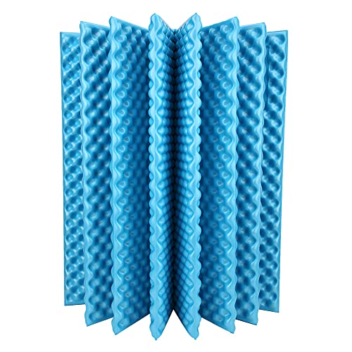 Outdoor travel Moisture Proof Sleeping mat Egg Nest Soft Foam Comfortable Mattress mat Tent mat travel Camping Sleep Foam Camping mat Suitable for Outdoor Sleep (Lake Blue (WOOF: Approx. 101.6cm / Outdoor travel Moisture Proof Sleeping mat Egg Nest Soft Foam Comfortable Mattress mat Tent mat travel Camping Sleep Foam Camping mat Suitable for Outdoor Sleep (Lake Blue (WOOF: Approx. 101.6cm / von lvifloae