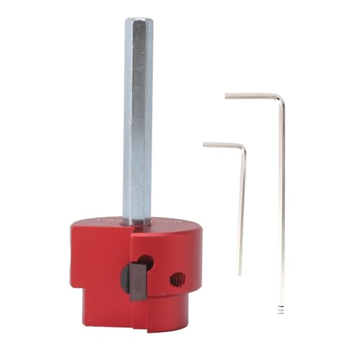 PVC-Rohr-Reibahle-Set, Kunststoff-Fitting-Reibahle-Werkzeug, passend für Standard-1-2-Bit-Aluminium-Fittin-Steckschlüsselschutz für SCH40 PVC CPVC ABS-Abfluss-Entlüftungsrohr, 3 (1 inch) von lvifloae