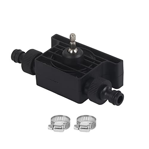 Portable electric drill driven oil pump Compact water oil pump with 2 connections Black Mini electric fluid transfer for gasoline and liquids von lvifloae