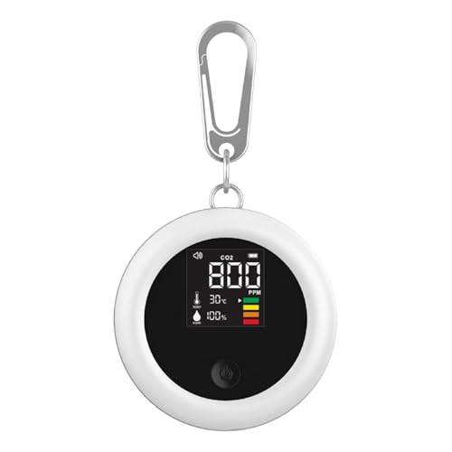 Tragbarer CO2 -Detektor 3 in 1 Multi -Funktion T08 Mini Handheld -Detektor Hoch genaue digitale Display abtrennbares Haken Design Bereit für die Verwendung für Heimbüroauto Tragbarer CO2 -Detektor 3 in 1 Multi -Funktion T08 Mini Handheld -Detektor Hoch genaue digitale Display abtrennbares Haken Design Bereit für die Verwendung für Heimbüroauto von lvifloae