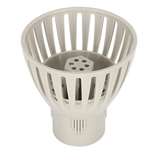 lvifloae 110MM Pool Skimmer Basket Pond Drainage Outlet Water Surface Skimmer Plastic Swimming Pool Filter Debris Leaf Canister Pond Cleaning Tool with Mesh Bag for Koi Water Garden (50MM Diameter) von lvifloae