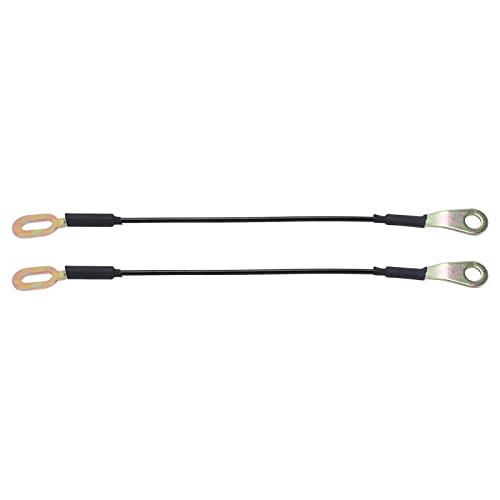 lvifloae 2 -teilige Abholung Heckklappe Ziehenkabel -Stützkabel BT 50 Universal Hochfestigkeit Nylon -Kern -Design Rost -Proof und Freeze Proof Heckklata Zubehör Original Factory Factory von lvifloae