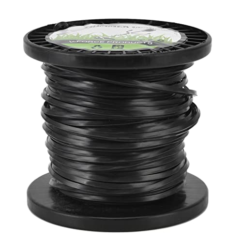 lvifloae 3,3mm String Trimmer Line hohe Schnitteffizienz niedriger Rauschen Rasenmäher Spulen schwere Sägezahn -Unkraut - -Schnur für Trimmer -Thread Rasenmäher Farm (30 m) von lvifloae