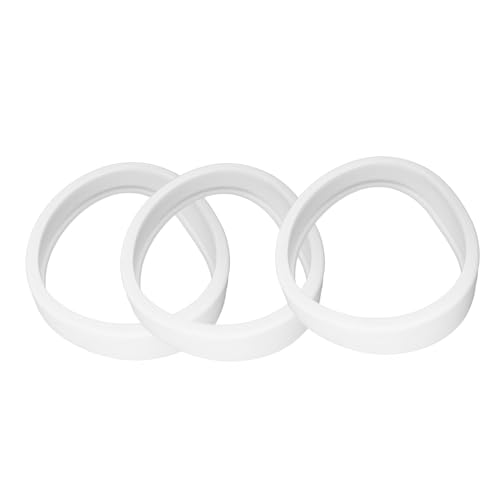 lvifloae 3PCS Tire Replacement Pool Cleaner Pool Cleaner Tire Rubber Pool Cleaner All Purpose Tire Replacement Part for C 10 White von lvifloae