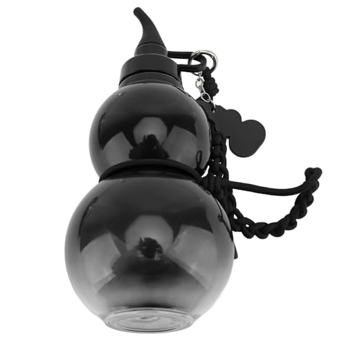 lvifloae 800 ml form Form Wasserflasche Drop Proof Modularer Flaschen tragbarer trinken Wasserkocher großer Kapazität Wasserbehälter mit Riemen für Reisefitness Schwarz (Schwarz) von lvifloae