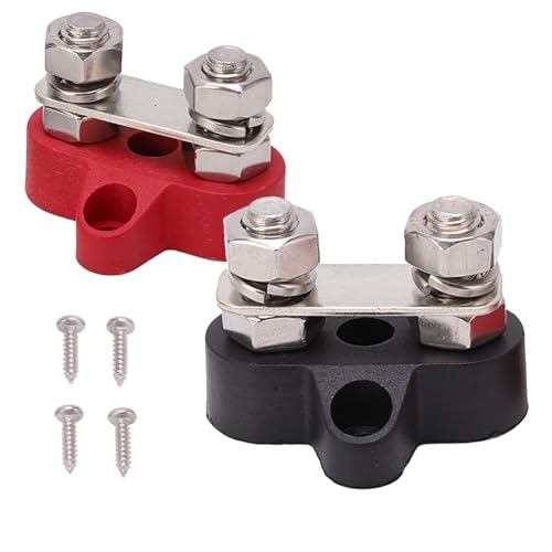 lvifloae DC 12V, 24V,Batterieklemmenblock M8 Plus Plus Minus Klemmen Anschluss, Isolierter Anschlusspfosten fr Auto Marine Boot, Anschlussbolzen Batterieklemmenblcke Sammelschiene Busbar lvifloae DC 12V, 24V,Batterieklemmenblock M8 Plus Plus Minus Klemmen Anschluss, Isolierter Anschlusspfosten fr Auto Marine Boot, Anschlussbolzen Batterieklemmenblcke Sammelschiene Busbar von lvifloae