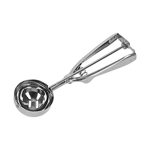 lvifloae Eislöffel aus Edelstahl, Melonenkugelausstecher, Kugelausstecher für Fleischbällchen, Federschaufeln, Mehrzweck-Küchenwerkzeug mit ergonomischem Griff zum Backen von (L 28 Zoll) von lvifloae