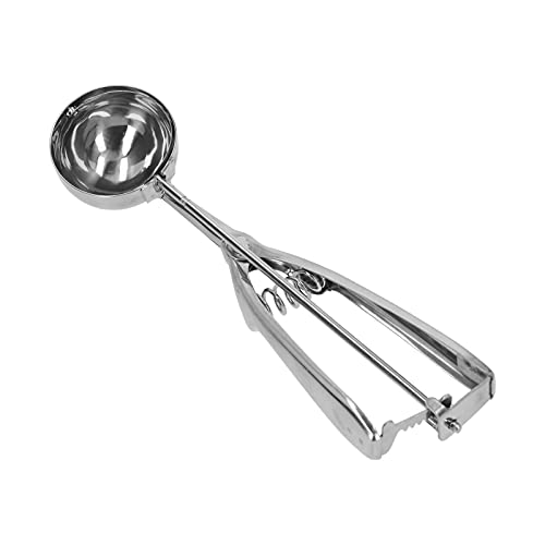 lvifloae Eislöffel aus Edelstahl, Melonenkugelausstecher, Kugelausstecher für Fleischbällchen, Federschaufeln, Mehrzweck-Küchenwerkzeug mit ergonomischem Griff zum Backen von (M 8,5 x 6,5 x 1,6 Zoll) von lvifloae