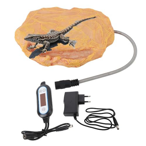 lvifloae Generic Reptilien-Heizstein, temperaturgesteuerter Heizstein-Heizkörper für Eidechsen, Schildkröten, Schlangen, Schildkröten, Leopardgeckos mit Heizstein, 12 V, sichere Spannung, lvifloae Generic Reptilien-Heizstein, temperaturgesteuerter Heizstein-Heizkörper für Eidechsen, Schildkröten, Schlangen, Schildkröten, Leopardgeckos mit Heizstein, 12 V, sichere Spannung, von lvifloae
