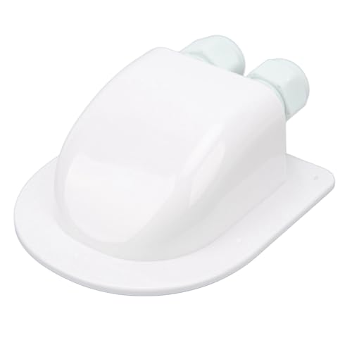 lvifloae IP68 Solarkabel -Eingangsanschlussgehäuse für alle Wettere Dual -Kabel -Eingangsgehäuse für Caravan Dächer Boot Yachten Caravans Schiffe Yachts Solar Panel Schwarz (White) von lvifloae