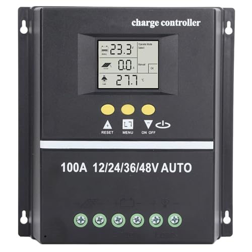 lvifloae MPPT Solar Ladungscontroller Photovoltaic Panel Stromerzeugung Controller LCD Display Solar Panel Reglers mit 100A Dual USB -Anschluss Hintergrundbeleuchtung für lvifloae MPPT Solar Ladungscontroller Photovoltaic Panel Stromerzeugung Controller LCD Display Solar Panel Reglers mit 100A Dual USB -Anschluss Hintergrundbeleuchtung für von lvifloae