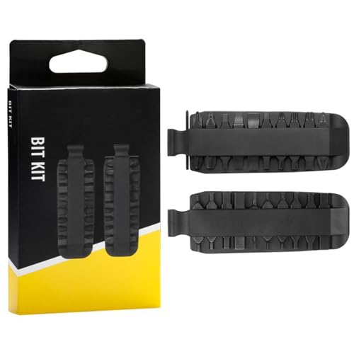 lvifloae Mini -Bit -Kit 21 Doppel -Stahl -Schraubendreherbit mit Phillips -Hex- und Torx -Bits für Werkzeuge chargetti Signalwelle RX CX und abnehmbares Bit -Treiber von lvifloae