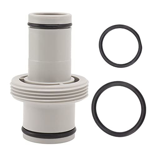 lvifloae Pool-Wasserfiltrationschlauchanschluss 1.25 Zoll bis 1,5 Zoll Gerade durch den Poolschlauchanschluss Stecker für Filtrationszirkulationssysteme -Zubehör lvifloae Pool-Wasserfiltrationschlauchanschluss 1.25 Zoll bis 1,5 Zoll Gerade durch den Poolschlauchanschluss Stecker für Filtrationszirkulationssysteme -Zubehör von lvifloae