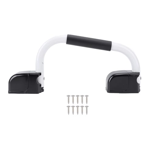 lvifloae RV Bildschirmtür Griff Grab Bar Camping Door Griff wegklappen Sicherheit RVS Tür Touch Assistgrabs Bars Aluminiumlegierung weich für Wohnmobilanhänger DX0202 (DX0591) von lvifloae